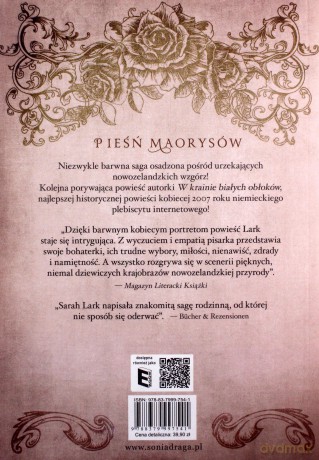 Pieśń Maorysów - Sarah Lark [KSIĄŻKA]