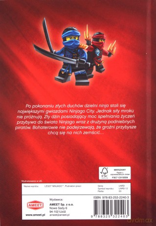 Podniebni piraci. Lego Ninjago (twarda) [KSIĄŻKA]