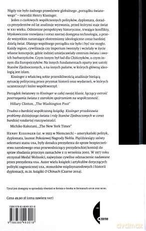 Porządek światowy - Henry Kissinger (twarda) [KSIĄŻKA]