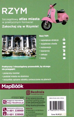 Rzym mapbook [KSIĄŻKA]