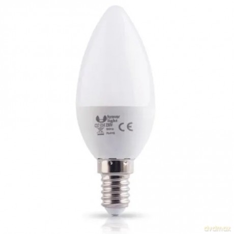 Żarówka LED E14 C37 7W 230V neutralna 4500K