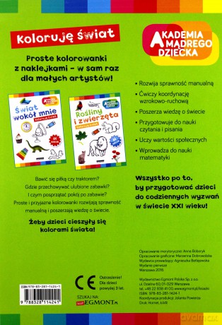 Świat wokół mnie. Akademia mądrego dziecka [KSIĄŻKA]