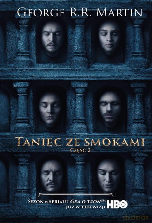 Taniec ze smokami (Tom 2) Pieśń lodu i ognia (okładka filmowa) - George R.R. Martin [KSIĄŻKA]