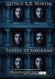 Taniec ze smokami (Tom 2) Pieśń lodu i ognia (okładka filmowa) - George R.R. Martin (twarda) [KSIĄŻKA]