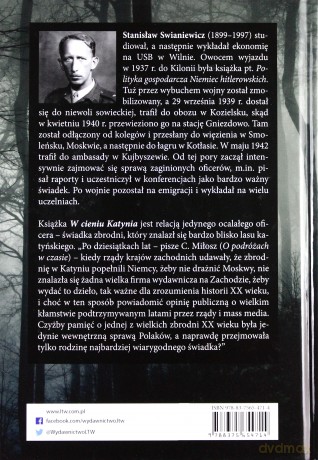 W cieniu Katynia - Stanisław Swianiewicz (twarda) [KSIĄŻKA]