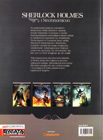 Wewnętrzny wróg. Sherlock Holmes i necronomicon (Tom 1) - Sylvain Corduire, Vladimir Krstić-Laci [KOMIKS]