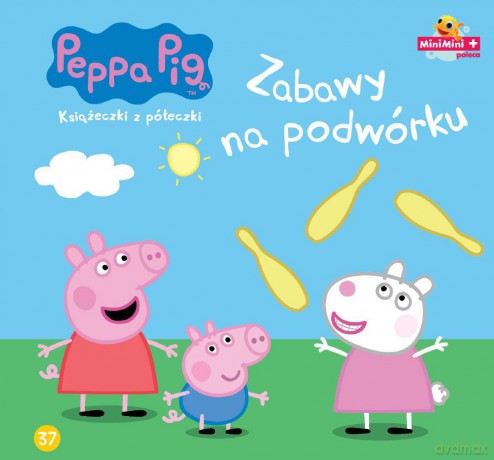 Zabawy na podwórku. Świnka Peppa. Książeczki z półeczki (Tom 37) [KSIĄŻKA]