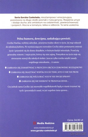 Zabrania się miłosnych ekscesów na progu stancji - Mamen Sanchez [KSIĄŻKA]