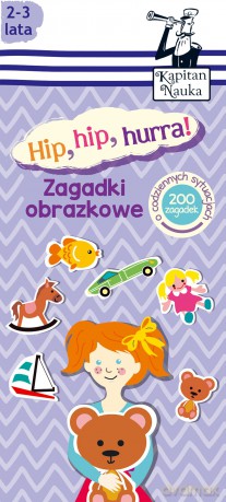 Zagadki obrazkowe. Hip hip hurra - Magdalena Trepczyńska [KSIĄŻKA]