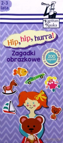 Zagadki obrazkowe. Hip hip hurra - Magdalena Trepczyńska [KSIĄŻKA]