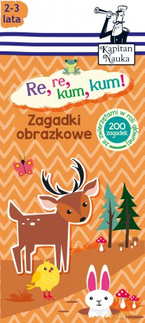 Zagadki obrazkowe. Re re kum kum - Magdalena Trepczyńska [KSIĄŻKA]