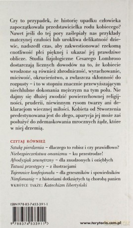 Zbrodniarka urodzona - Cesare Lombroso [KSIĄŻKA]
