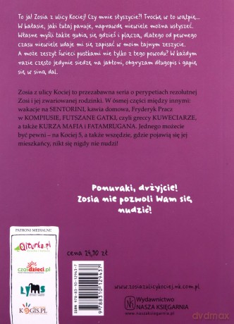 Zosia z ulicy Kociej. W podróży - Agnieszka Tyszka [KSIĄŻKA]