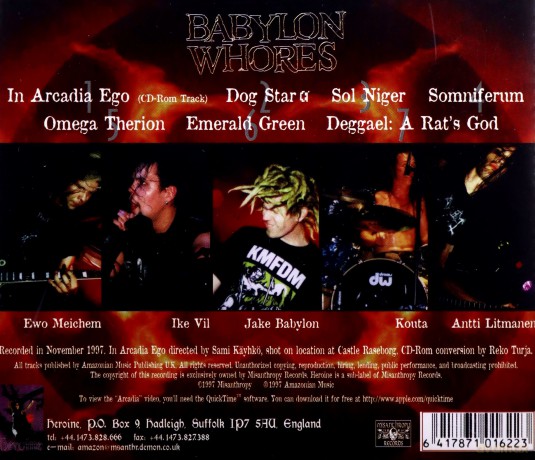 Babylon Whores: Deggael [CD]