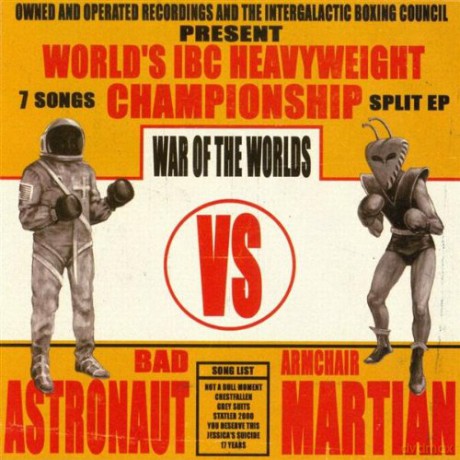 Bad Astronaut/Martian Armchaid: Split Ep [CD]