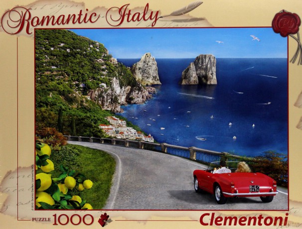 CLEMENTONI 1000 el. Romantic Capri [PUZZLE]