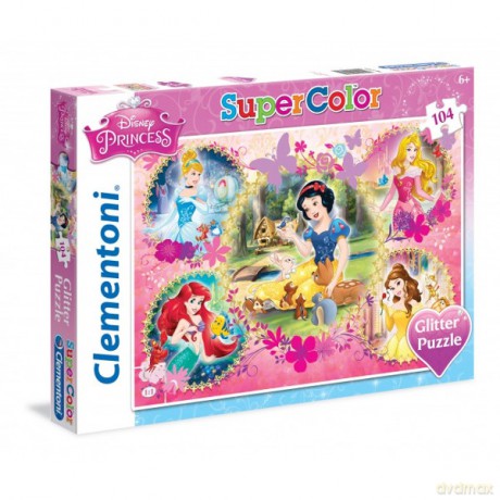 CLEMENTONI 104 el. Brokat Princess [PUZZLE]
