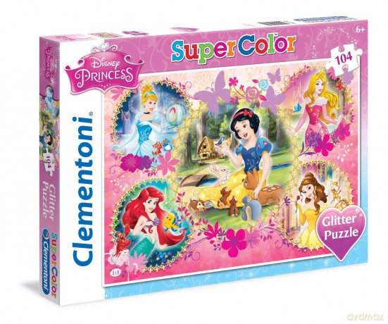 CLEMENTONI 104 el. Brokat Princess [PUZZLE]
