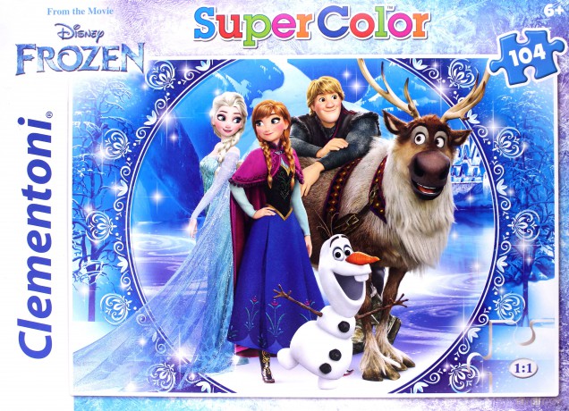 CLEMENTONI 104 el. Frozen [PUZZLE]