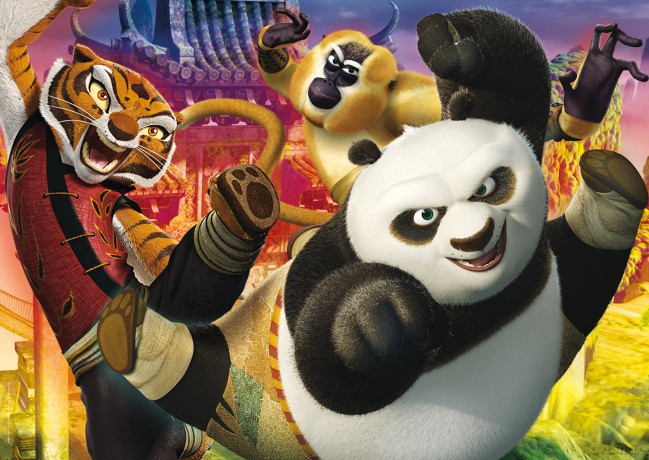 CLEMENTONI 104 el. MAXI Kung Fu Panda [PUZZLE]