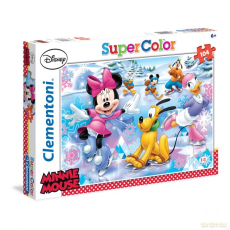CLEMENTONI 104 el. Minnie Sport [PUZZLE]