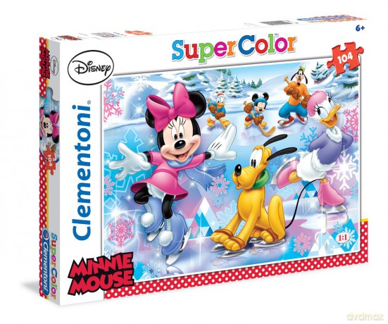 CLEMENTONI 104 el. Minnie Sport [PUZZLE]