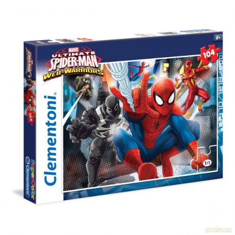 CLEMENTONI 104 el. Spider Man [PUZZLE]