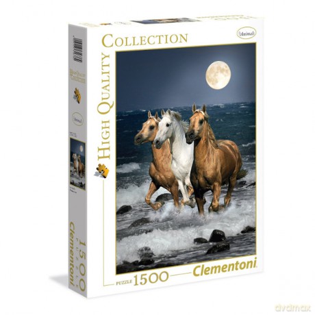 CLEMENTONI 1500 el. Cavalli in corsa [PUZZLE]