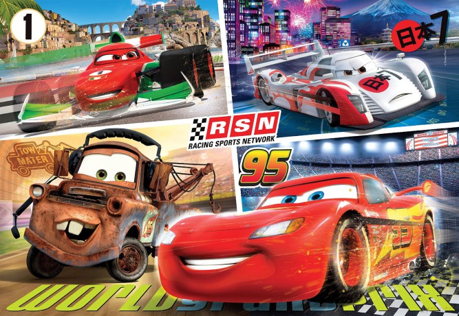 CLEMENTONI 250 el. Cars [PUZZLE]