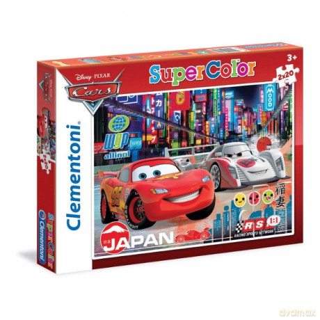 CLEMENTONI 2x20 el. Cars [PUZZLE]