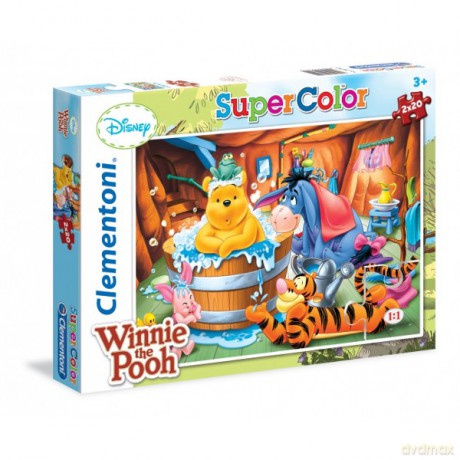CLEMENTONI 2x20 el. Winnie The Pooh [PUZZLE]