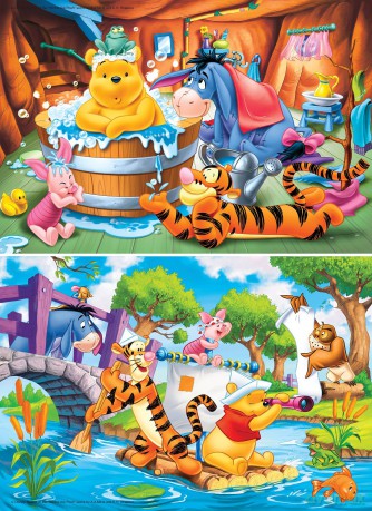CLEMENTONI 2x20 el. Winnie The Pooh [PUZZLE]
