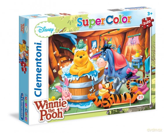 CLEMENTONI 2x20 el. Winnie The Pooh [PUZZLE]