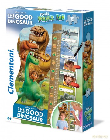 CLEMENTONI 30 el. Maxi Miarka Dinozaury [PUZZLE]