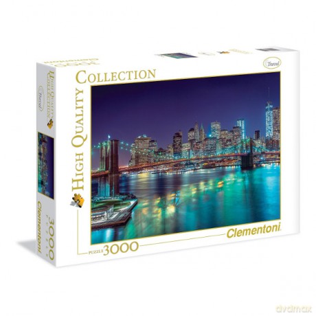 CLEMENTONI 3000 el. NY in the night [PUZZLE]