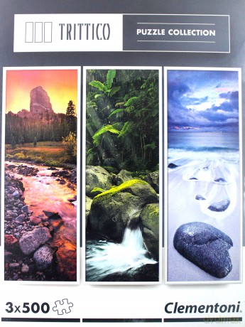 CLEMENTONI 3x500 el. Trittico Nature [PUZZLE]