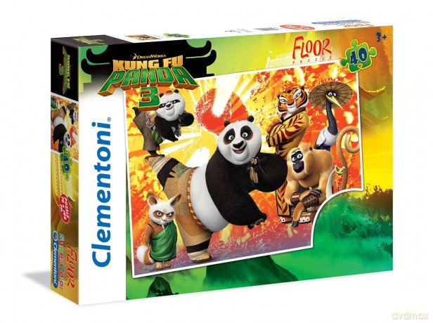 CLEMENTONI 40 el. Podłogowe KFP [PUZZLE]