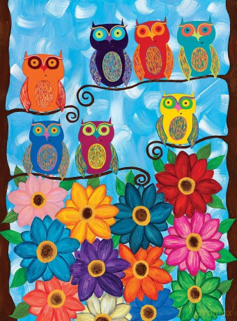 CLEMENTONI 500 el. Cute little owls [PUZZLE]