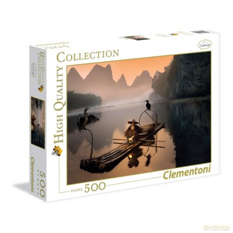 CLEMENTONI 500 el. The old fisherman [PUZZLE]