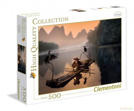CLEMENTONI 500 el. The old fisherman [PUZZLE]