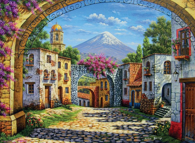 CLEMENTONI 500 el. The Volcano [PUZZLE]