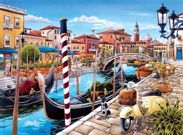CLEMENTONI 500 el. Venetian Lagoon [PUZZLE]