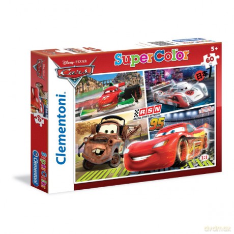 CLEMENTONI 60 el. Cars [PUZZLE]
