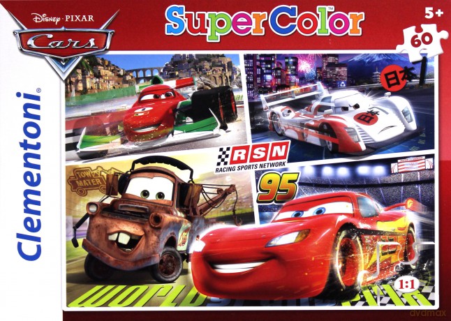 CLEMENTONI 60 el. Cars [PUZZLE]