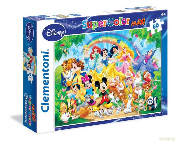 CLEMENTONI 60 el. Maxi Disney Classic [PUZZLE]