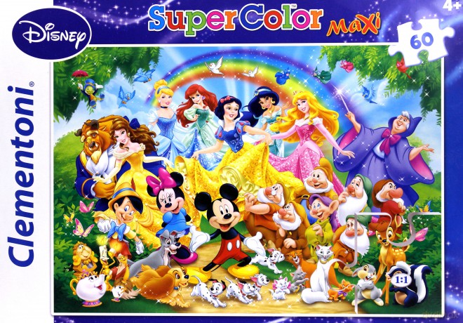 CLEMENTONI 60 el. Maxi Disney Classic [PUZZLE]