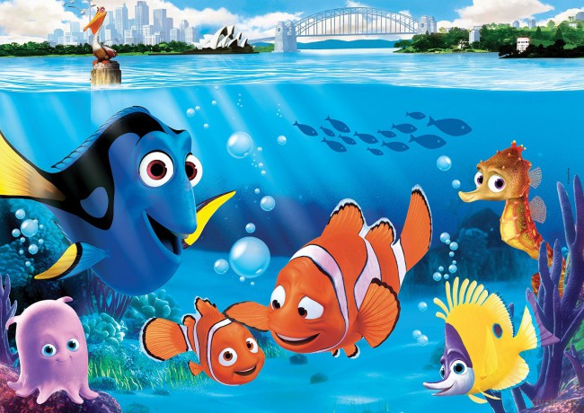 CLEMENTONI 60 el. Maxi Finding Nemo [PUZZLE]