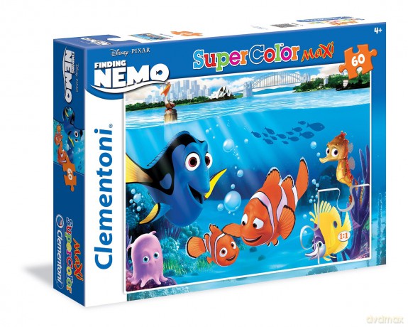 CLEMENTONI 60 el. Maxi Finding Nemo [PUZZLE]