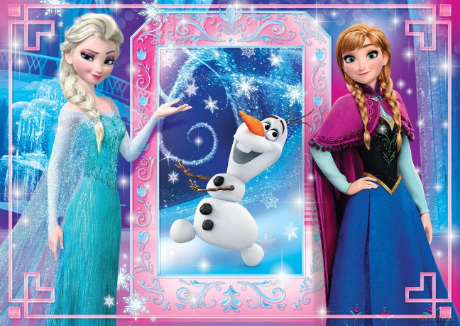 CLEMENTONI 60 el. Maxi Frozen [PUZZLE]
