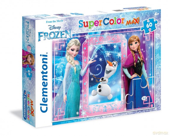 CLEMENTONI 60 el. Maxi Frozen [PUZZLE]